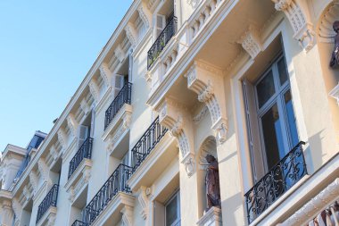 Eski stil Avrupa belle poque Avrupa, Güney Fransa, Bina, haussmann Mimarlık inşaat portre 