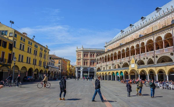Padua, Veneto bölgesinin içinde Bina Ortaçağ Belediye Binası