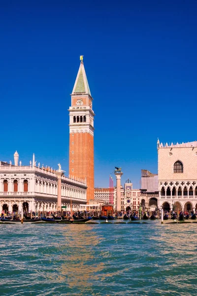 San marco square on a sunny day in Venice,Italy 2015 April — Stock Photo, Image