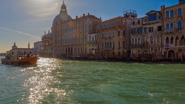 The majestic grand canal Venice. VeniceItaly 2015 — Stock Photo, Image