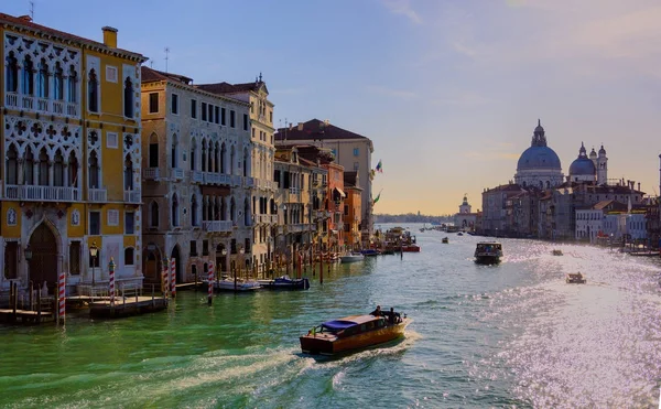 The majestic grand canal Venice. VeniceItaly 2015 — Stock Photo, Image