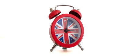 Metin konsepti için boş alanı olan Tabel saati, İsveç