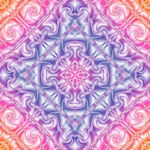 Mandala Único Patrón Redondo Oriental Motivo Místico Fondo Exótico Abstracto —  Fotos de Stock