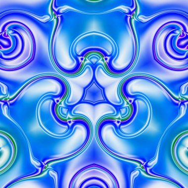 Benzersiz mandala, Oriental yuvarlak desen, mistik motifi, egzotik arka plan. Fantastik fraktal tasarım, geometrik doku parlayan renkli dijital sanat.