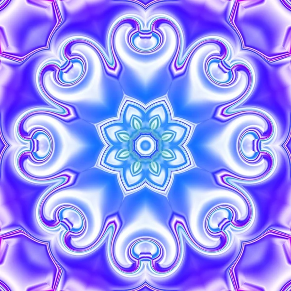 Unieke Mandala Oriental Ronde Patroon Mystieke Motif Abstracte Exotische Achtergrond — Stockfoto