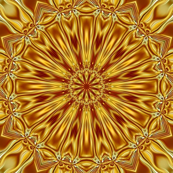 Unieke Mandala Oriental Ronde Patroon Mystieke Motif Abstracte Exotische Achtergrond — Stockfoto