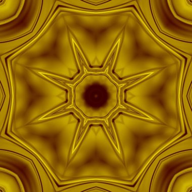 Benzersiz mandala, Oriental yuvarlak desen, mistik motifi, egzotik arka plan. Fantastik fraktal tasarım, geometrik doku parlayan renkli dijital sanat.