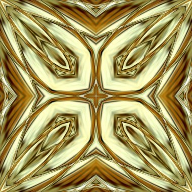 Benzersiz mandala, Oriental yuvarlak desen, mistik motifi, egzotik arka plan. Fantastik fraktal tasarım, geometrik doku parlayan renkli dijital sanat.