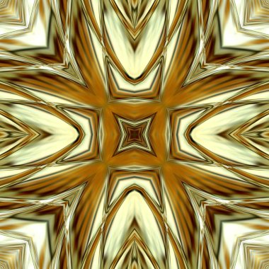 Benzersiz mandala, Oriental yuvarlak desen, mistik motifi, egzotik arka plan. Fantastik fraktal tasarım, geometrik doku parlayan renkli dijital sanat.