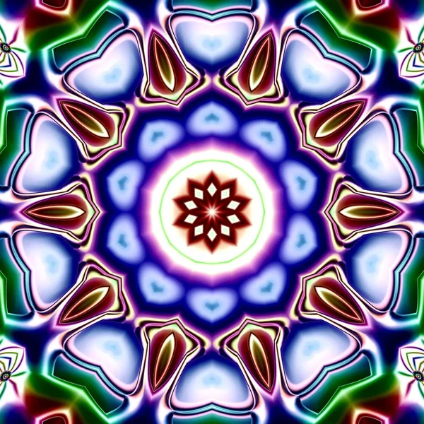 Unique Mandala Oriental Pattern Mystical Motif Abstract Exotic Background Fantastic — Stock Photo, Image