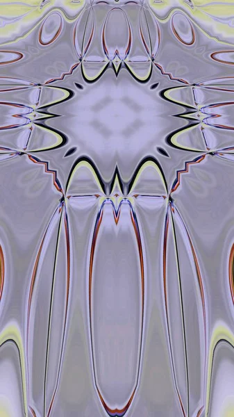 Mandala Unique Motif Rond Oriental Motif Mystique Fond Exotique Abstrait — Photo