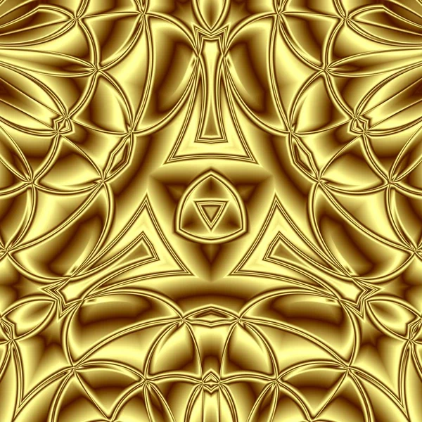 Mandala Único Patrón Redondo Oriental Motivo Místico Fondo Exótico Abstracto —  Fotos de Stock