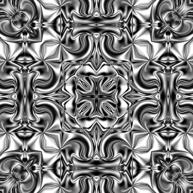 Benzersiz mandala, Oriental yuvarlak desen, mistik motifi, egzotik arka plan. Fantastik fraktal tasarım, geometrik doku parlayan renkli dijital sanat.