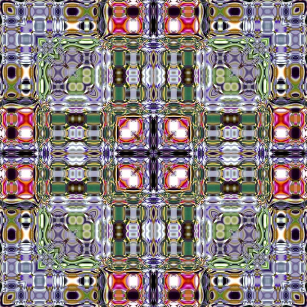 Mandala Único Patrón Redondo Oriental Motivo Místico Fondo Exótico Abstracto —  Fotos de Stock