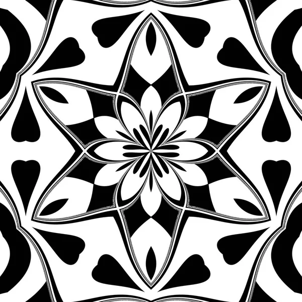 Mandala Único Patrón Redondo Oriental Motivo Místico Fondo Exótico Abstracto —  Fotos de Stock