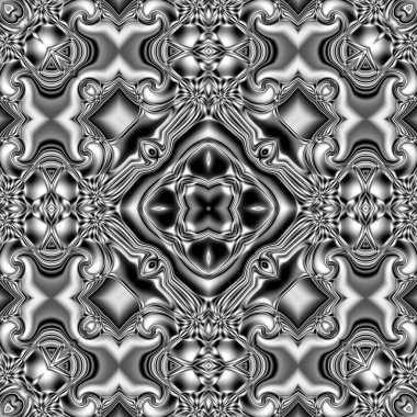 Benzersiz mandala, Oriental yuvarlak desen, mistik motifi, egzotik arka plan. Fantastik fraktal tasarım, geometrik doku parlayan renkli dijital sanat.