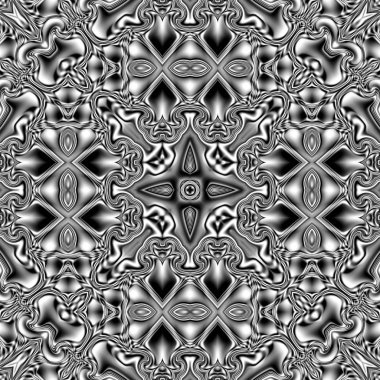 Benzersiz mandala, Oriental yuvarlak desen, mistik motifi, egzotik arka plan. Fantastik fraktal tasarım, geometrik doku parlayan renkli dijital sanat.