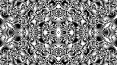 Benzersiz mandala, Oriental yuvarlak desen, mistik motifi, egzotik arka plan. Fantastik fraktal tasarım, geometrik doku parlayan renkli dijital sanat.