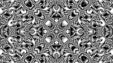 Benzersiz mandala, Oriental yuvarlak desen, mistik motifi, egzotik arka plan. Fantastik fraktal tasarım, geometrik doku parlayan renkli dijital sanat.