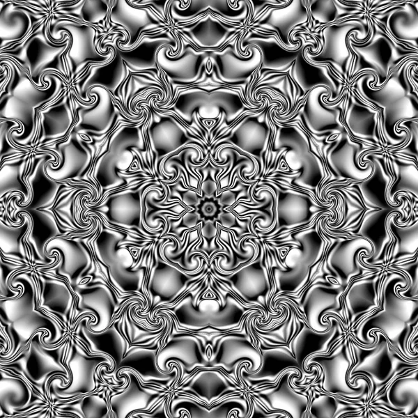 Mandala Único Patrón Redondo Oriental Motivo Místico Fondo Exótico Abstracto —  Fotos de Stock