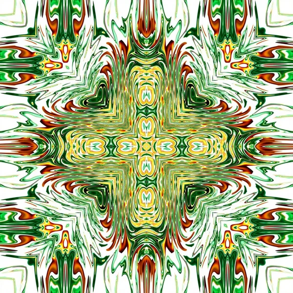 Unique Mandala Oriental Pattern Mystical Motif Abstract Exotic Background Fantastic — Stock Photo, Image