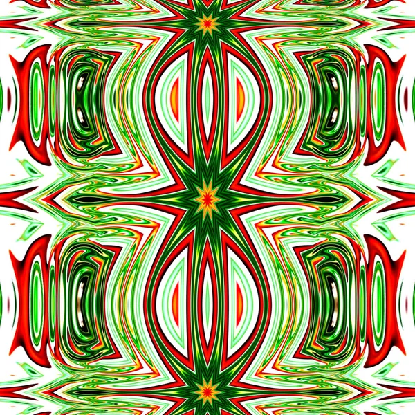 Benzersiz mandala, Oriental yuvarlak desen, mistik motifi, egzotik arka plan. Fantastik fraktal tasarım, geometrik doku parlayan renkli dijital sanat