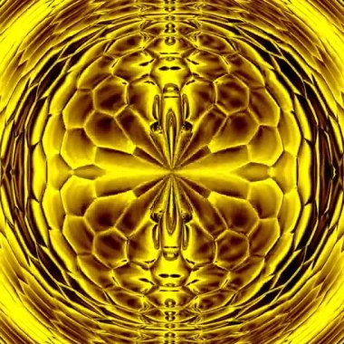 Benzersiz işleme, renkli dijital sanat, 3d geometrik soyut egzotik animasyon, fantastik tasarım 