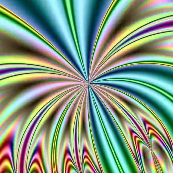 Unique Rendering Abstract Exotic Animation Fantastic Design Colorful Digital Art — Stock Video