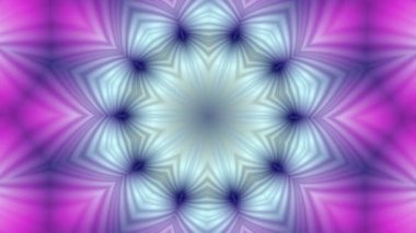 Benzersiz işleme, renkli dijital sanat, geometrik soyut egzotik animasyon, fantastik tasarım