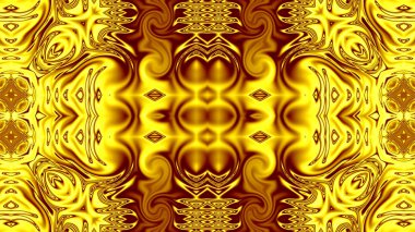 Benzersiz mandala, Oriental yuvarlak desen, mistik motifi, egzotik arka plan. Fantastik fraktal tasarım, geometrik doku parlayan renkli dijital sanat.