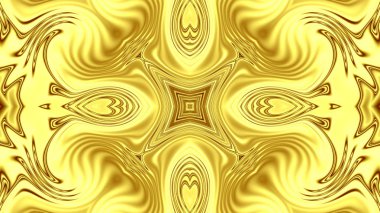 Benzersiz mandala, Oriental yuvarlak desen, mistik motifi, egzotik arka plan. Fantastik fraktal tasarım, geometrik doku parlayan renkli dijital sanat.