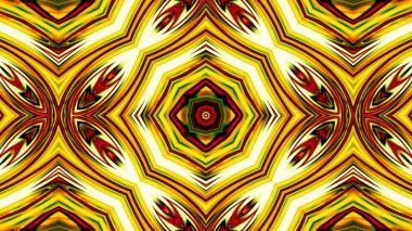 Benzersiz mandala, Oriental yuvarlak desen, mistik motifi, egzotik arka plan. Fantastik fraktal tasarım, geometrik doku parlayan renkli dijital sanat.