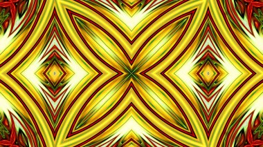 Benzersiz mandala, Oriental yuvarlak desen, mistik motifi, egzotik arka plan. Fantastik fraktal tasarım, geometrik doku parlayan renkli dijital sanat.