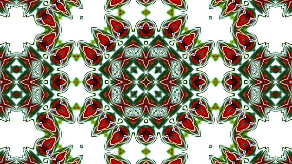 Mandala Original Padrão Redondo Oriental Motivo Místico Fundo Exótico Abstrato — Fotografia de Stock