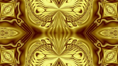 Benzersiz mandala, Oriental yuvarlak desen, mistik motifi, egzotik arka plan. Fantastik fraktal tasarım, geometrik doku parlayan renkli dijital sanat.