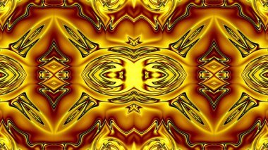 Benzersiz mandala, Oriental yuvarlak desen, mistik motifi, egzotik arka plan. Fantastik fraktal tasarım, geometrik doku parlayan renkli dijital sanat.