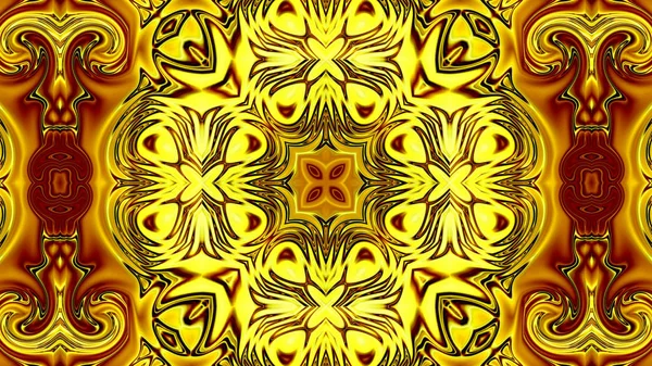 Mandala Original Padrão Redondo Oriental Motivo Místico Fundo Exótico Abstrato — Fotografia de Stock