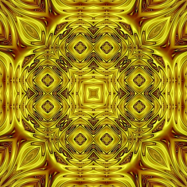 Mandala Único Patrón Redondo Oriental Motivo Místico Fondo Exótico Abstracto —  Fotos de Stock