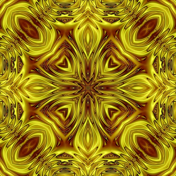 Mandala Único Patrón Redondo Oriental Motivo Místico Fondo Exótico Abstracto —  Fotos de Stock