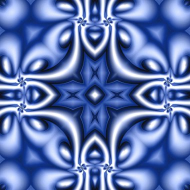 Benzersiz mandala, Oriental yuvarlak desen, mistik motifi, egzotik arka plan. Fantastik fraktal tasarım, geometrik doku parlayan renkli dijital sanat.