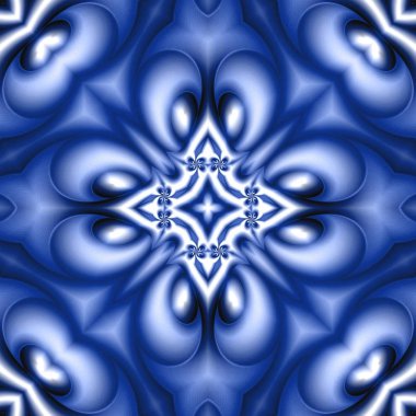 Benzersiz mandala, Oriental yuvarlak desen, mistik motifi, egzotik arka plan. Fantastik fraktal tasarım, geometrik doku parlayan renkli dijital sanat.