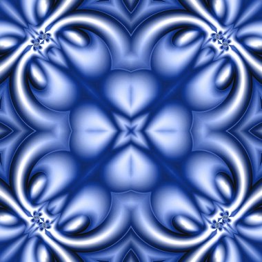 Benzersiz mandala, Oriental yuvarlak desen, mistik motifi, egzotik arka plan. Fantastik fraktal tasarım, geometrik doku parlayan renkli dijital sanat.