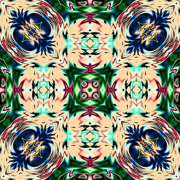 Unique Mandala Oriental Pattern Mystical Motif Abstract Exotic Background Fantastic — Stock Photo, Image