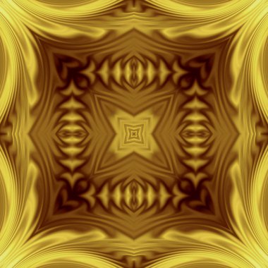 Benzersiz mandala, Oriental yuvarlak desen, mistik motifi, egzotik arka plan. Fantastik fraktal tasarım, geometrik doku parlayan renkli dijital sanat.