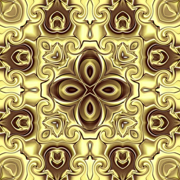 Unique Mandala Oriental Pattern Mystical Motif Abstract Exotic Background Fantastic — Stock Photo, Image