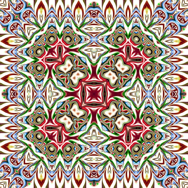 Unique Mandala Oriental Pattern Mystical Motif Abstract Exotic Background Fantastic — Stock Photo, Image