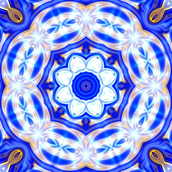 Unique Mandala Oriental Pattern Mystical Motif Abstract Exotic Background Fantastic — Stock Photo, Image