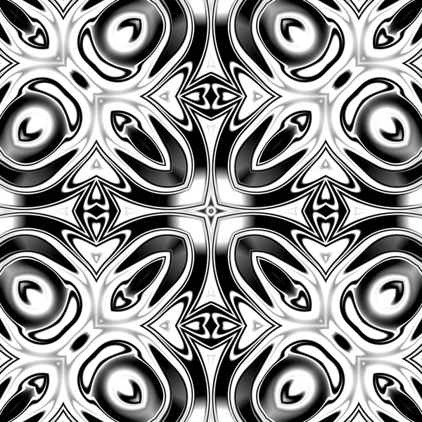 Mandala Único Patrón Redondo Oriental Motivo Místico Fondo Exótico Abstracto —  Fotos de Stock