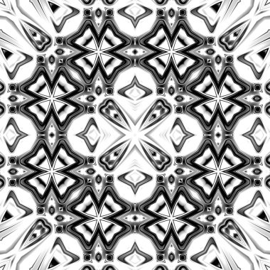 Benzersiz mandala, Oriental yuvarlak desen, mistik motifi, egzotik arka plan. Fantastik fraktal tasarım, geometrik doku parlayan renkli dijital sanat.