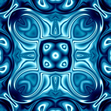 Benzersiz mandala, Oriental yuvarlak desen, mistik motifi, egzotik arka plan. Fantastik fraktal tasarım, geometrik doku parlayan renkli dijital sanat.